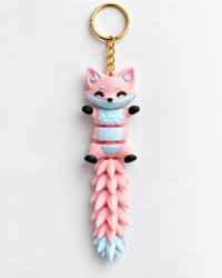 Ключодържател „Flexi Fox Pink“ 🦊🩷