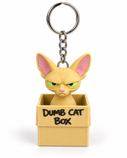 Кликър „Dumb Sphynx Cat“