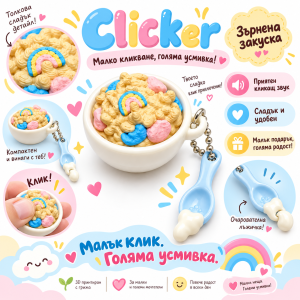 Кликъри Зърнена Закуса Sweet Clouds