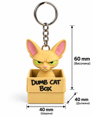 Кликър „Dumb Sphynx Cat“