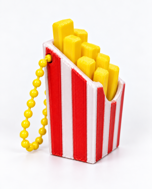 Кликър „Happy Fries – Red & White“ 🍟❤️🤍
