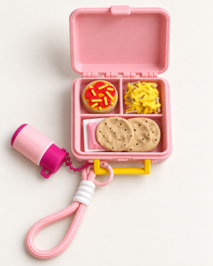 Кликър „Lunch Box – Rainbow Pink“ 🌈💗