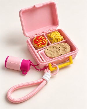 Кликър „Lunch Box – Rainbow Pink“ 🌈💗