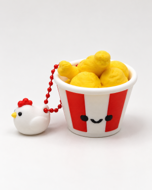 Кликър „Happy Chicken Bucket“ 🍗🐔❤️