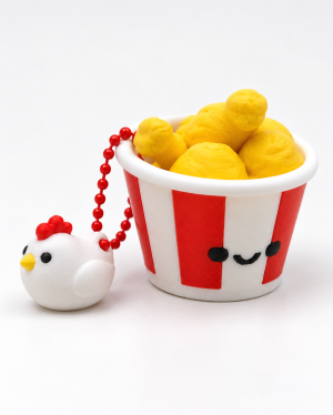 Кликър „Happy Chicken Bucket“ 🍗🐔❤️